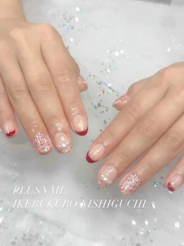 .

.⋆𝜗𝜚 ┈┈┈ ⋯ ┈┈┈ 𝜗𝜚 ┈┈┈ ⋯ ┈┈┈𝜗𝜚.⋆

この時期定番のツイードネイル❤️🤍🖤

.⋆𝜗𝜚 ┈┈┈ ⋯ ┈┈┈ 𝜗𝜚 ┈┈┈ ⋯ ┈┈┈𝜗𝜚.⋆

【color】
#オリジナルデザイン
002.124.508

【staff】
yamagishi

※インスタのデザインのご希望の方は（インスタデザイン希望）とご予約時に記載頂くかお電話の際はお伝えください
※お時間によってはご案内出来かねますのでよろしくお願い致します。
ご予約はプロフィールのURL またはお電話にて承っております♥

●池袋駅徒歩3分
#nail #nails #naildesign #gelnails #gelnail #ジェルネイル#パラジェル #大人ネイル #綺麗めネイル #パープルネイル #パープル #purplenails #マグネット #マグネットネイル #magnetnails #ネイルデザイン #プラスネイル #プラスネイル池袋西口　#クリアネイル #夏ネイル #summernail #フレンチ　#フラッシュネイル #マットネイル　#秋ネイル　#オータムネイル#ラメグラ