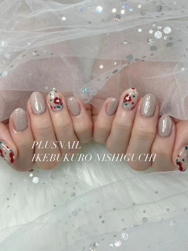 .

.⋆𝜗𝜚 ┈┈┈ ⋯ ┈┈┈ 𝜗𝜚 ┈┈┈ ⋯ ┈┈┈𝜗𝜚.⋆

ニュアンス×椿🌸

ナチュラルな椿のお花柄が可愛い🫶✨

.⋆𝜗𝜚 ┈┈┈ ⋯ ┈┈┈ 𝜗𝜚 ┈┈┈ ⋯ ┈┈┈𝜗𝜚.⋆

【color】
#3277
483,501,508,174

【staff】
kudo

※インスタのデザインのご希望の方は（インスタデザイン希望）とご予約時に記載頂くかお電話の際はお伝えください
※お時間によってはご案内出来かねますのでよろしくお願い致します。
ご予約はプロフィールのURL またはお電話にて承っております♥

●池袋駅徒歩3分
#nail #nails #naildesign #gelnails gelnail